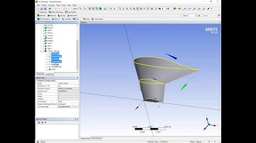 3D wing design Using DesignModeler ANSYS PART 1