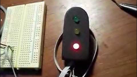 Train track signal lights (controlled by Arduino UNO)