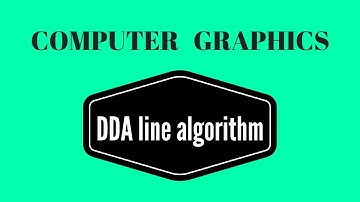 DDA Algorithm(Computer graphics)