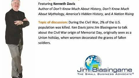 Jim Blasingame with Kenneth Davis May 30, 2011
