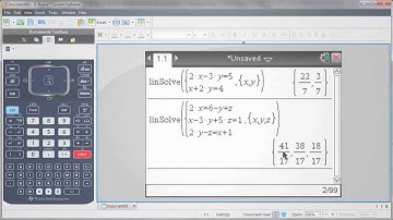[EN] Résoudre un système d