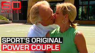 Reliving the whirlwind romance of sports legends Greg Norman & Chris Evert | 60 Minutes Australia