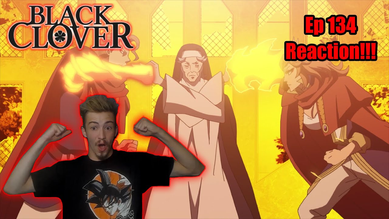 Black Clover Episode 134 Reaction Old Nun Beat Down YouTube