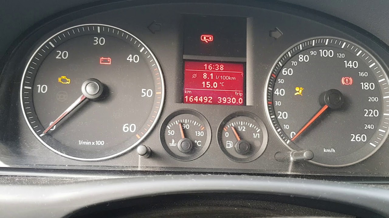 Touran 1.9 Tdi springt schlecht an. Besonders wenn er lange stand - YouTube