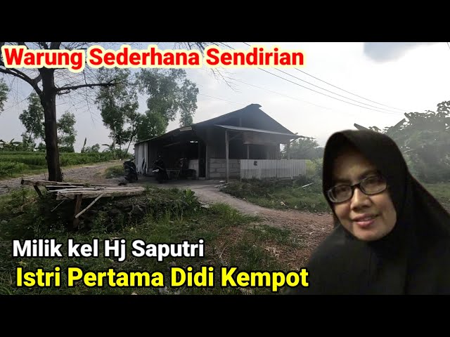 Warung Sendirian Milik Keluarga Istri Pertama  Didi Kempot di Ngawi class=