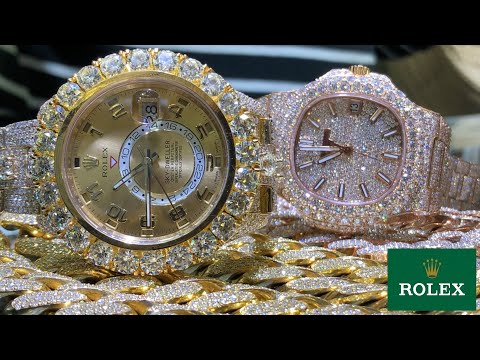 Video ELITES ROLEX ! Look At THE BEST DIAMOND ROLEX You Will... - youtube