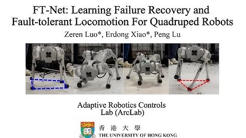 FT-Net: Learning Failure Recovery and Fault-tolerant Locomotion For Quadruped Robots