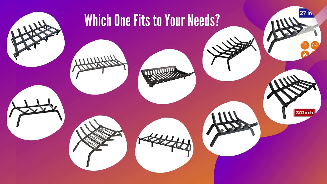 Top 10 Best Fireplace Grates in 2021 Reviews 