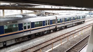 321系D1編成 網干出場試運転@網干駅