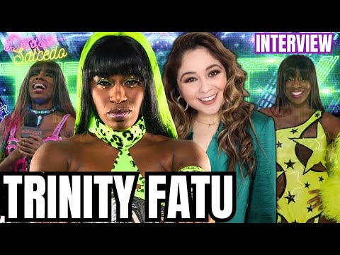 TRINITY FATU: Winning Knockouts Championship, Top Fave Moments of 2023, TNA Wrestling! INTERVIEW