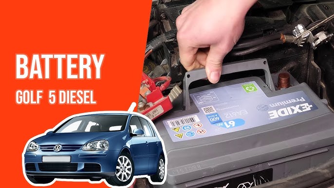 Car Battery Change - Volkswagen Golf Mark 5 