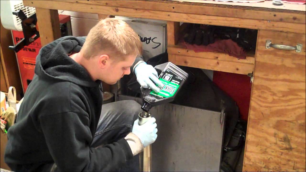 How To KYB Fork Seal Replacement CR KX WR YZ YZF WR YouTube