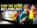 Melt Paint Rust Away For 1 Dollar