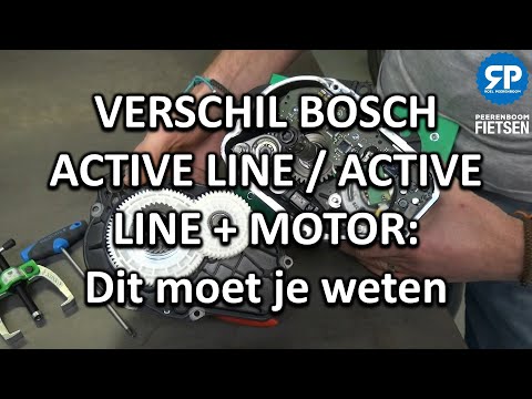 VERSCHIL BOSCH ACTIVE LINE / ACTIVE LINE + MOTOR: Dit moet je weten