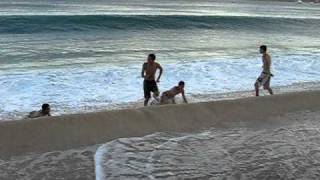 Huge wave in Cabo