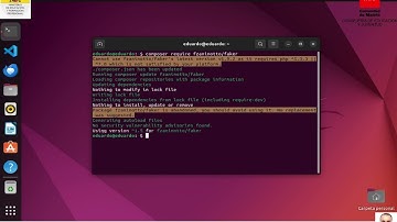 Blade Composer Instalar librería Faker. Prof. Ingeniero Informático Eduardo Rojo Sánchez