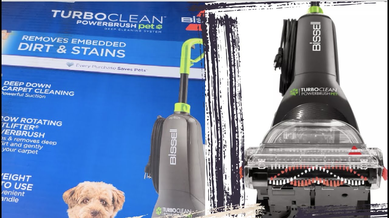 BISSELL TurboClean PowerBrush Pet Carpet Cleaner 2085, Unboxing & Results