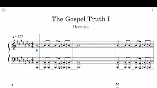 The Gospel Truth I From Hercules Sheet Music
