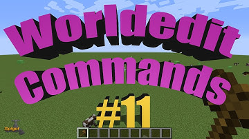 Basic Worldedit Commands