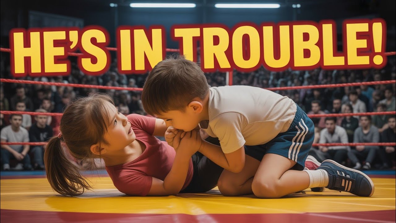 This Move Changed the Whole Fight | mixed wrestling | headscissor | fightingkids