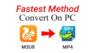 M3U8 to MP4 - Convert On PC (EASIEST METHOD)