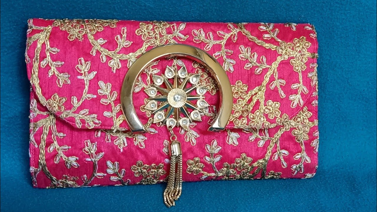 SKB Stylish & Fancy Evening Party Bridal Wedding Clutch Purse Gold Online  in India, Buy at Best Price from Firstcry.com - 13893407