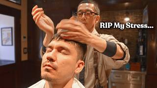 💈(ASMR) This Level of Service Is Rare Today… Inside Tokyo’s Most Sophisticated Barber Room screenshot 5