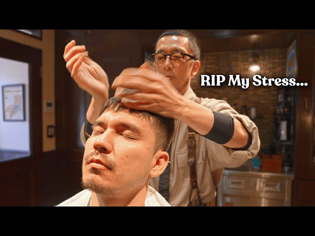 💈(ASMR) This Level of Service Is Rare Today… Inside Tokyo’s Most Sophisticated Barber Room