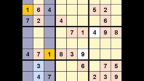 How to Solve Washington Times Sudoku Difficult December 22, 2021