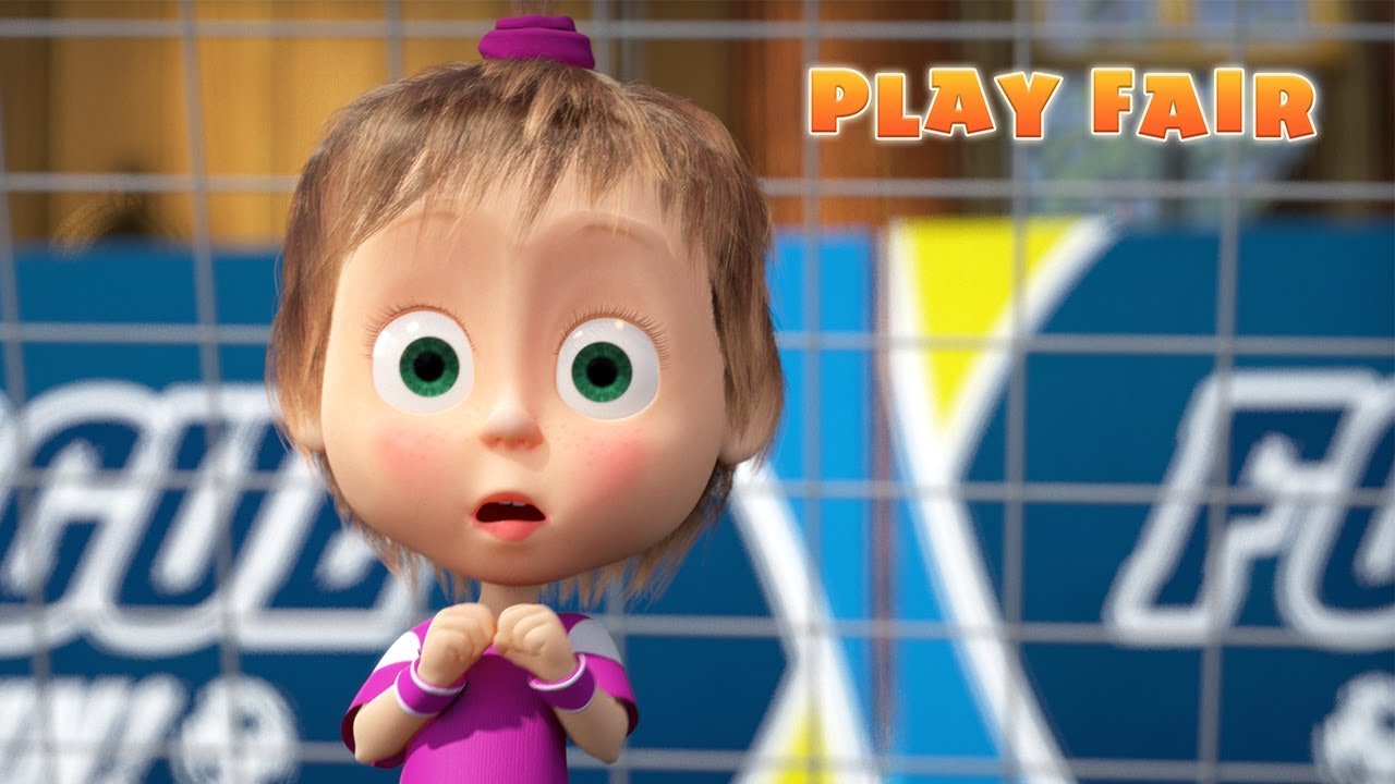 Masha And The Bear ⚽ Play Fair 🥅 Youtube 