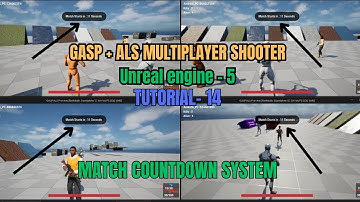 GASP+ALS V5 Multiplayer Shooter System | Tutorial Part - 14 | Unreal Engine 5