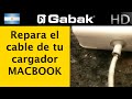 como arreglar el cable del cargador de una macbook