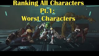 All Characters Ranked Pt. 1: Community Poll Results