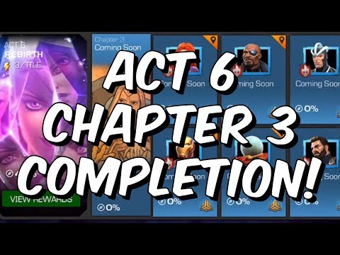 Act 6 Chapter 3 Completion! – Mysterio & Havok Bosses?! – Marvel Contest of Champions