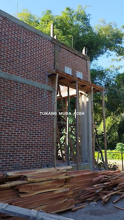 ᴅɪɴᴅɪɴɢ ʙᴀᴛᴀ ᴍᴇʀᴀʜ ᴀᴄᴇʜ ʀᴀᴘɪ #construction #viralshort