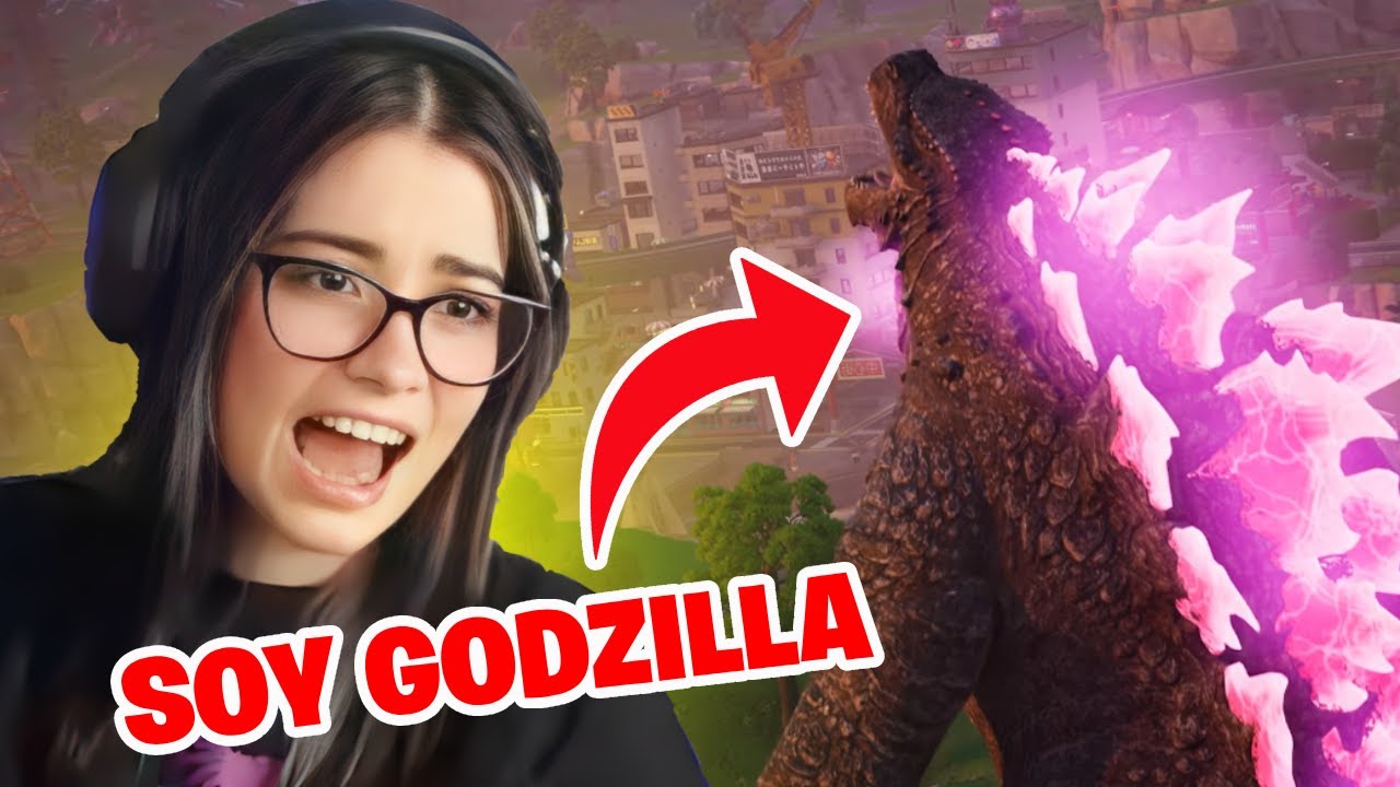 FUI LA MEJOR GODZILLA EN FORTNITE