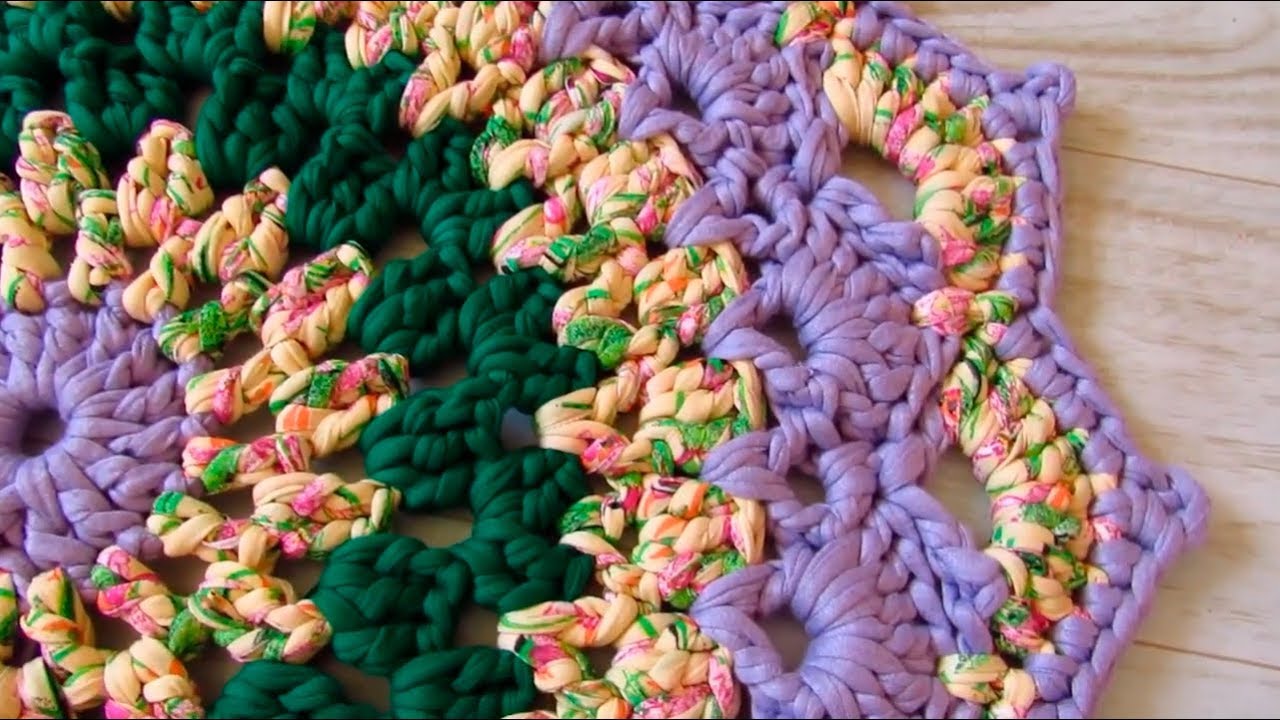 Tapete de Crochê Estampado por JNY Crochê