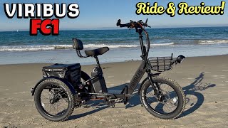 The Viribus FC1 Folding Electric Trike is FUN for EVERYONE!