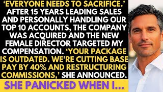 New Director Cut My Base '40% And Restructured Commissions' After 15 Years Leading Sales.
