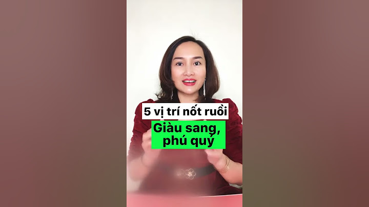 5 Vị trí nốt ruồi mang lại giầu sang phú quý. #shorts #short #youtubeshort #youtube/Phương Nguyen