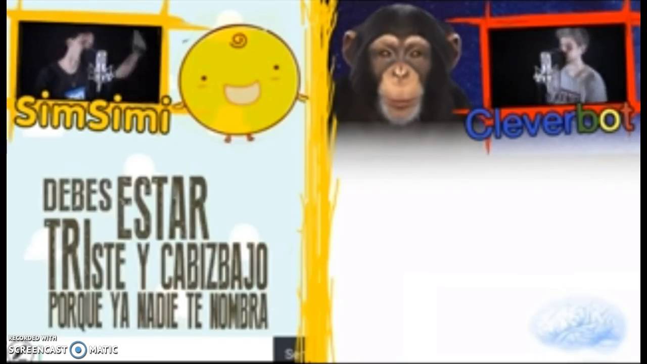 SimSimi Vs Cleverbot Instrumental Official - YouTube