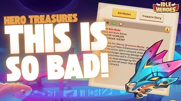 DH angers Players with Hero Treasure Update! New P2W Feature? - Idle Heroes