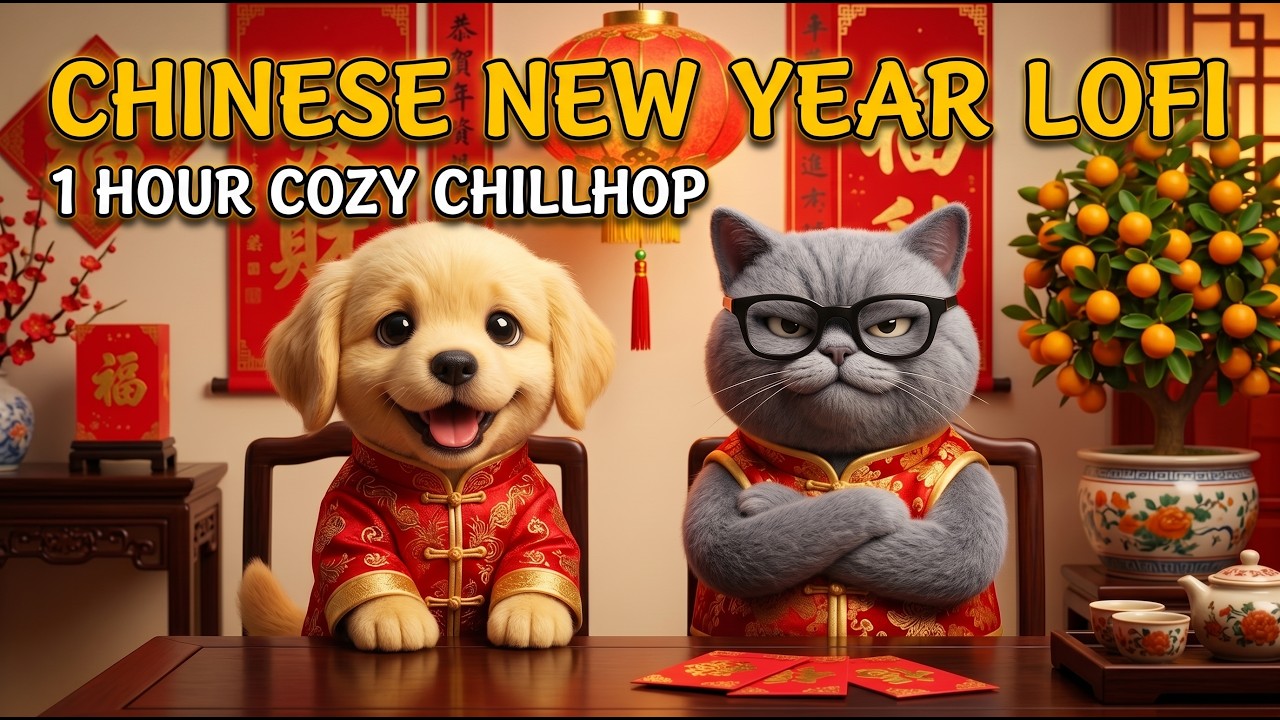Watch Goldie & Mr. Meow's Chinese New Year Lofi 🏮 1 Hour Cozy Oriental Beats | 欢乐新年国风Lofi纯音乐 on YouTube Watch Goldie & Mr. Meow's Chinese New Year Lofi 🏮 1 Hour Cozy Oriental Beats | 欢乐新年国风Lofi纯音乐 on YouTube