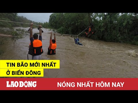 Video Nóng nhất hôm nay: Tin bão mới nhất ở biển Đông - youtube