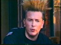 John Lydon at Universal Studios on The Word