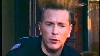 John Lydon at Universal Studios on The Word