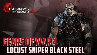 Gears Of War 4 Black Steel Locust Sniper Esto Fue Épico 