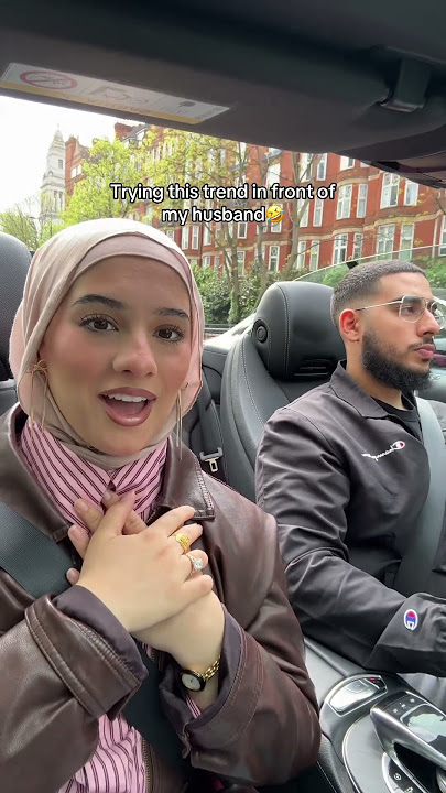 I SAW HIM BLUSH🥹🙈 #hijabi #marriage #couple #muslim