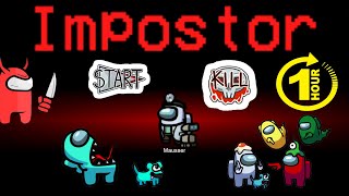 1 Hour of Among Us (The Airship,The Skeld,Polus) Impostor Gameplay #11 - No Commentary [1080p60FPS]