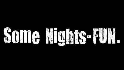 Some Nights-FUN. Cover by Brandi Bowen